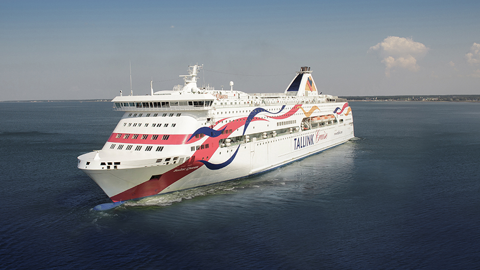Fartyget Baltic Queen.