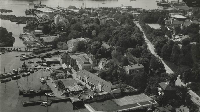 Del av Djurgården 1928.