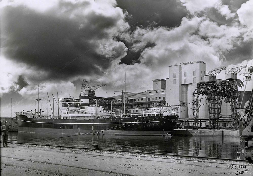Frihamnen då och nu